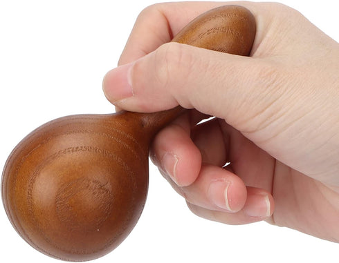 TMISHION Hammer Hammer Wooden Handheld Massage, Portable Essential Oil Massage Teakwood Beauty Massage Wood Therapy
