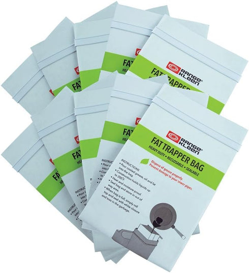 Range Kleen Fat Trapper Refill Bags, 10 Pack