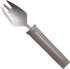 Set 4, Rehabilitation Advantage Swivel Spork Utensil of Angled Eating Utensils with Rotating Head for Easy Gripping