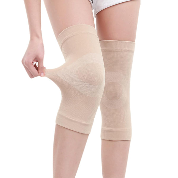 JUMISEE 1 Pair Compression Knee Sleeve for Men Women, Cotton Knee Brace Leg Support for Pain Management Relief