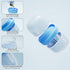 Pills,1/2 (3 Travel Pill Organizer,Medicine Pill Box Case&Pill Cutter for Small Tiny Pill Splitter Cuts Multiple