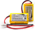 (2-Pack) 3.6V 800mAh CUSTOM-142 NICD Battery Pack Replacement for Chloride Interstate Sonnenschein 100003A098 930023, for Self Power Lighting 930023 930D23, Interstate NIC0799