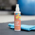 ASUTRA Yoga Mat Cleaner Spray (Calming Citrus) - 4 fl oz - Organic Essential Oils, Deep-Cleansing Microfiber Towel