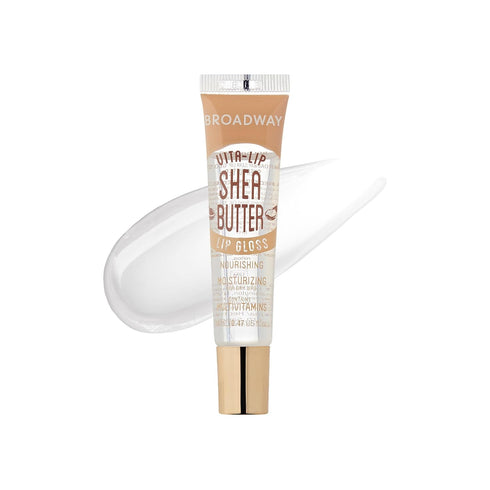 Ruby Kisses Broadway Vita-Lip Clear Lip Gloss (Shea Butter 6 Pack), Ultra-Hydrating Formula for Healthy Lips