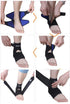 Nonslip Breathable Ankle Brace, Adjustable Compression Wrap Support for Injury Recovery, Joint Pain, Sports Guard