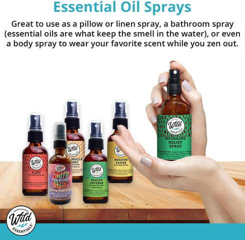 WildER Essentials - I Smell Bull - Essential Oil Air Freshener Spray | Made in the USA with Organic Witch Hazel