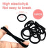 Maine Hair Ties, 10PCS No Damage Rubber Bands for Hair, Small Hair Bands for Thick Ponytail Women, Comforts No