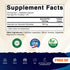 Vitamatic Quercetin 500 mg - 120 Vegetarian Capsules for Cardiovascular Health (Non-GMO, Gluten Free, Vegan)