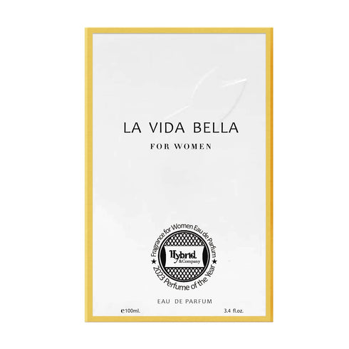 Hybrid & Company La Vida Bella Eau De Parfum Natural Spray 3.4 Fl Oz