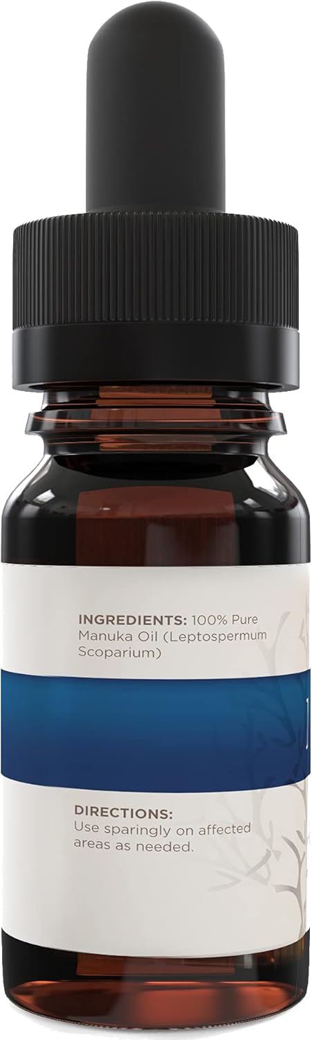 PUR360 Manuka Oil, 33x More Powerful Than Tea Tree Oil - Best Treatment for Toenails, Acne, Irritated Skin