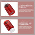 ULTECHNOVO Large Medicine Pill Bottles, Clear Plastic Medicine Bottle Empty Reagent Bottle Chemical Containers with