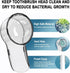 Toothbrush Covers Caps Compatible with Oral B Replacement Heads,Fits for iO Series Ultimate White,Ultimate Clean and Gentle Care Toothbrush Heads Protector,Travel Must Haves(6pcs)