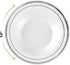 SETUP [12 oz. - 50 Piece Dessert Soup Bowls with Silver Rim, Plastic Bowls Disposable - Premium Heavy-Duty Disposable Soup Bowls for Party, Wedding, and All Occasions
