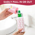Travel Toothbrush Case, Cute Portable Toothbrush Holder with Cover for Camping, Home, School, Business (Pink)