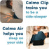 Whole Nights Backpack V2, for Side Sleep Posture - Inflatable Calma Air Anti Snoring Side Sleeper Pillow, Comfortably