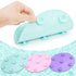 Makeup Brush Cleaner Mat, Silicone Brush Cleaning Pad with Suction Cup for Makeup Brush Cleaning