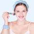 Blue Spa Headband for Washing Face, Soft Puffy Makeup Skincare Headband & Wristband Set for Women Girls