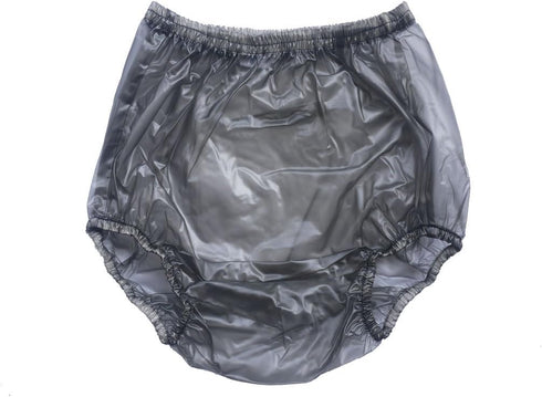 Haian High-Waisted Adult Incontinence Pull-on Plastic Waterproof Pants 3 Pack (Medium)