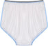QinCiao Unisex Underwear Adult Diaper Cover Plastic Briefs Waterproof Incontinence Underpants with Sticker