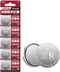 TXY CR2025 Battery 2025 3v Lithium Batteries (Pack of 5)