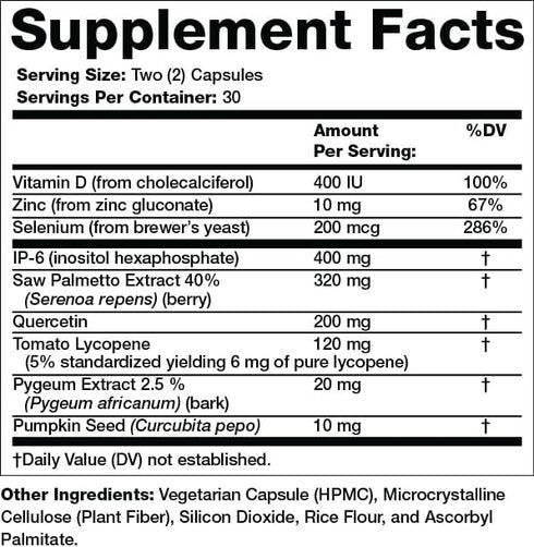 Olympian Labs Prosplex for Men, Antioxidant Support for Male Health, 60 Capsules