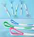 Tongue Scraper Cleaner, 100% BPA Free Tongue Scrapers for Adults, Kids, Healthy Oral Care, Easy to Use, Help Fight Bad