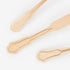 Set (Pack 24), Set, Meri Meri Elegant Wooden Cutlery of Made from Birch Wood, Stylish Disposable Cutlery Perfect