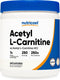 Nutricost Acetyl L-Carnitine (ALCAR) 250 Grams Powder - 1G Per Serving, 250 Servings