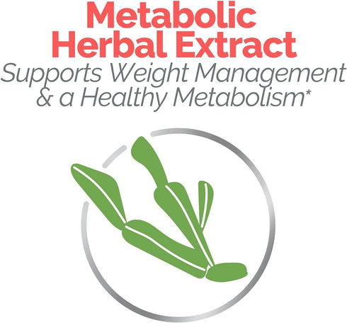 Estroven Weight Management for Menopause Relief - 30 Ct. - Clinically Proven Ingredients for Weight Management & Hot