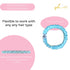 Soft Mulberry Silk Non Slip Colorful Scrunchies 4 Pack-Thin Elastic Ponytail Girls Hair Ties | Skinny Slim Srunchie for Thin & Thick Hair | No Crease or Damage from GK by BEHA Life (4, Light Pastel)