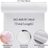 White Tissue Paper 15.74in x 87.48yd Acid Free Archival Tissue Paper 17g Unbuffered Acid Free Tissue Paper No Lignin Acid Free Tissue Paper for Storage, Christmas Gift Wrapping, Preserving Clothing by WSICSE
