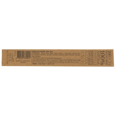 100BON Amaretto & Framboise Poudree, 0.5 Fl Oz, Organic Fragrance for Women & Men, Warm & Sensual