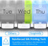 2 PCS Weekly Pill Organizer - Arthritis Friendly Travel 7 Day Pill Box with Spring Open Design and Storage Case