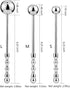 PIDOIM Stainless Steel Dildo Massage Wand, Handheld Anal Probe Metal Anal Butt Plug Masturbation Pleasure Stick Anus
