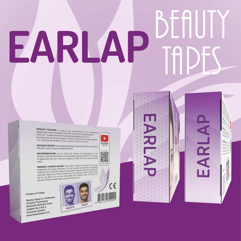 Ear Corrector with 20 Ear Tape, Cosmetic Aesthetic Stickers for Prominent Ears, Waterproof Ear Correctors for Adults