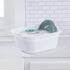 Tribello 2-Pack Dish Pans for Kitchen Sink, Heavy Duty Plastic Tub Dishpan, 12 Quarts (White)
