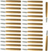 50 PCS Bamboo Interdental Brush Tooth Flossing Head Cleaners for Braces and Oral Care