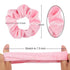 WHAVEL Pink Scrunchies, 16 Pieces Velvet Hair Ties for Party Favors, Valentines Galentines Day