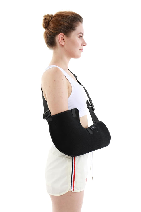 HKJD Immobilizer Arm Sling Shoulder sling for Shoulder Injury - Rotator Cuff Support Brace - Comfortable Medical Sling