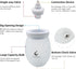 TopQuaFocus 14.5OZ Large Enema Bulb Kit for Men Women Colon Cleaning, BPA and Phthalates Free