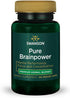 Swanson Pure Brainpower Cognitive Memory Focus Support Supplement, 60 Veggie Capsules with Ginkgo Biloba, Bacopa