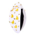 Summer Fruit Headbands for Women, Tropical Strawberry Pineapple Banana Watermelon Jeweled Rhinestone Knotted Hair