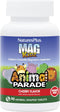 NaturesPlus Animal Parade MagKidz, Natural Cherry Flavor - 90 Chewable Tablets for Bone & Muscle Health - Pack of 2