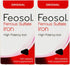 Feosol Original Iron Supplement Tablets, 325mg Ferrous Sulfate, 120ct, 1 Per Day for Energy and Immune Support