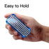 Nail Brush Two Sided Fingernail Scrub Brush, Soft Stiff Bristles for Men Women Kids, 4 PCS