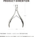 Stainless Steel Nail Cuticle Nipper by SUNDEN