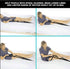 ZHDLdpUS Bed Ladder Assist, Pull Up & Sit Up Assist Device Bed Rope Ladder Helper Sit Up Hoist Mobility & Daily Living