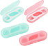 Dental Floss 4 PCS Travel Case - Portable Refillable Dental Floss Picks Organizer 40 Picks