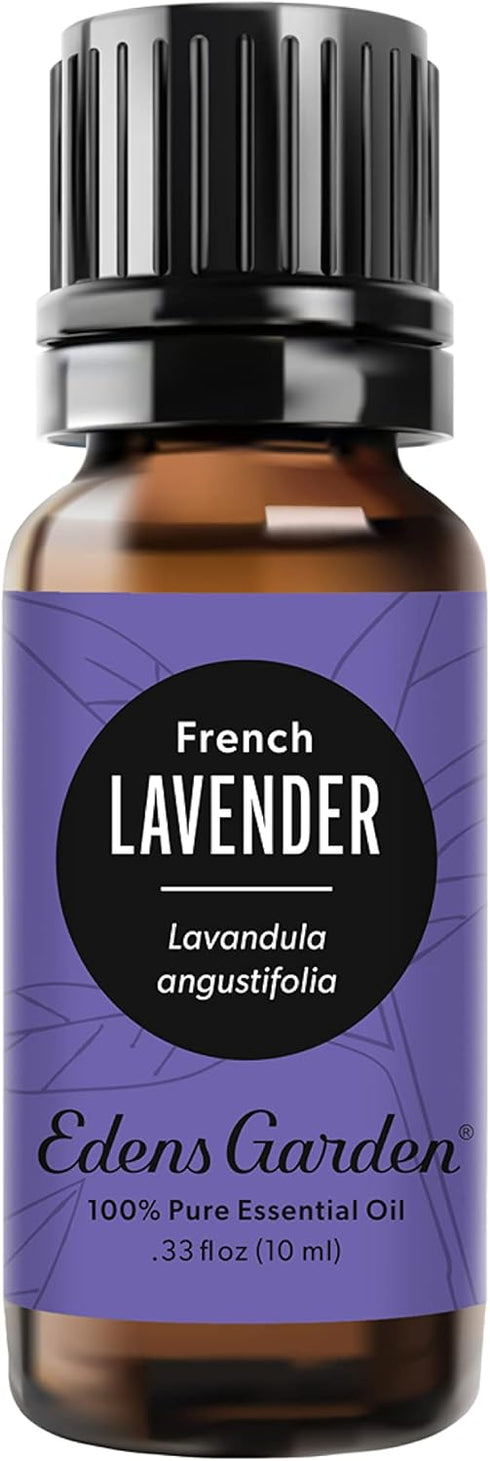 Edens Garden Lavender-French Essential Oil - 100% Pure, Natural, Therapeutic, 10 ml (.33 fl oz)