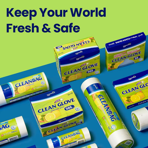 CLEANWRAP Food Storage Roll Bags (11.81 * 15.74-500 PCS) - Mini Plastic Bags for Food Storage, Mothers Day Gifts